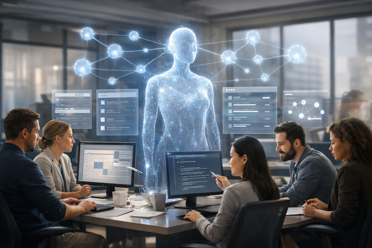 HxAAI - AI Digital Colleague with Multi-Agent Architecture